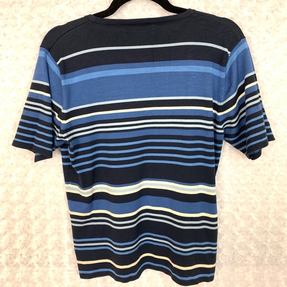Pendleton Striped Short Sleeve Silk Blend Shirt - Picture 2 of 7